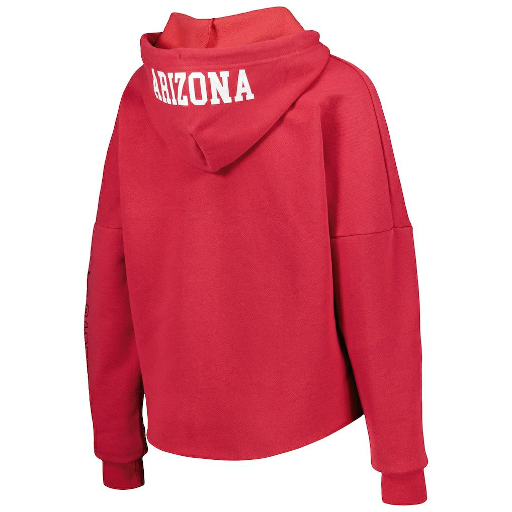 Women's Foil Sleeve Pullover Hoodie - Arizona Cardinals Hoodies