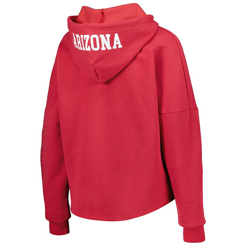 Women's Foil Sleeve Pullover Hoodie - Arizona Cardinals Hoodies