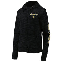 Women's Reverse Space-Dye Full-Zip Hoodie - New Orleans Saints Hoodies