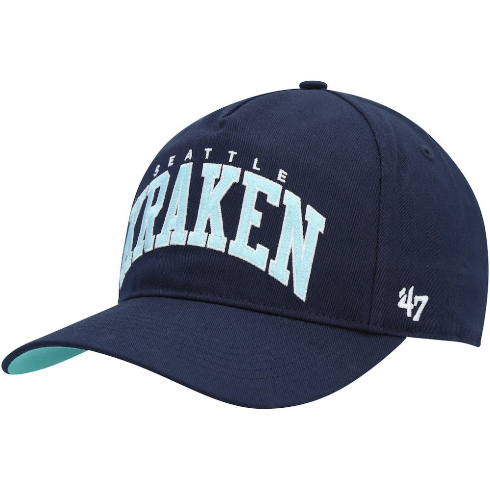 NHL Seattle Kraken '47 Block Arch Hitch Snapback Hat