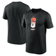 Black San Francisco Giants Nike City Connect Logo T-Shirt