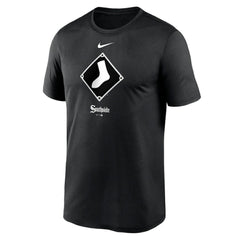 Black Chicago White Sox Nike City Connect Logo T-Shirt