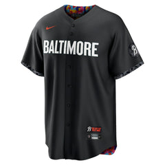 Black Ryan Mountcastle Baltimore Orioles Nike City Connect Replica Player Jersey
