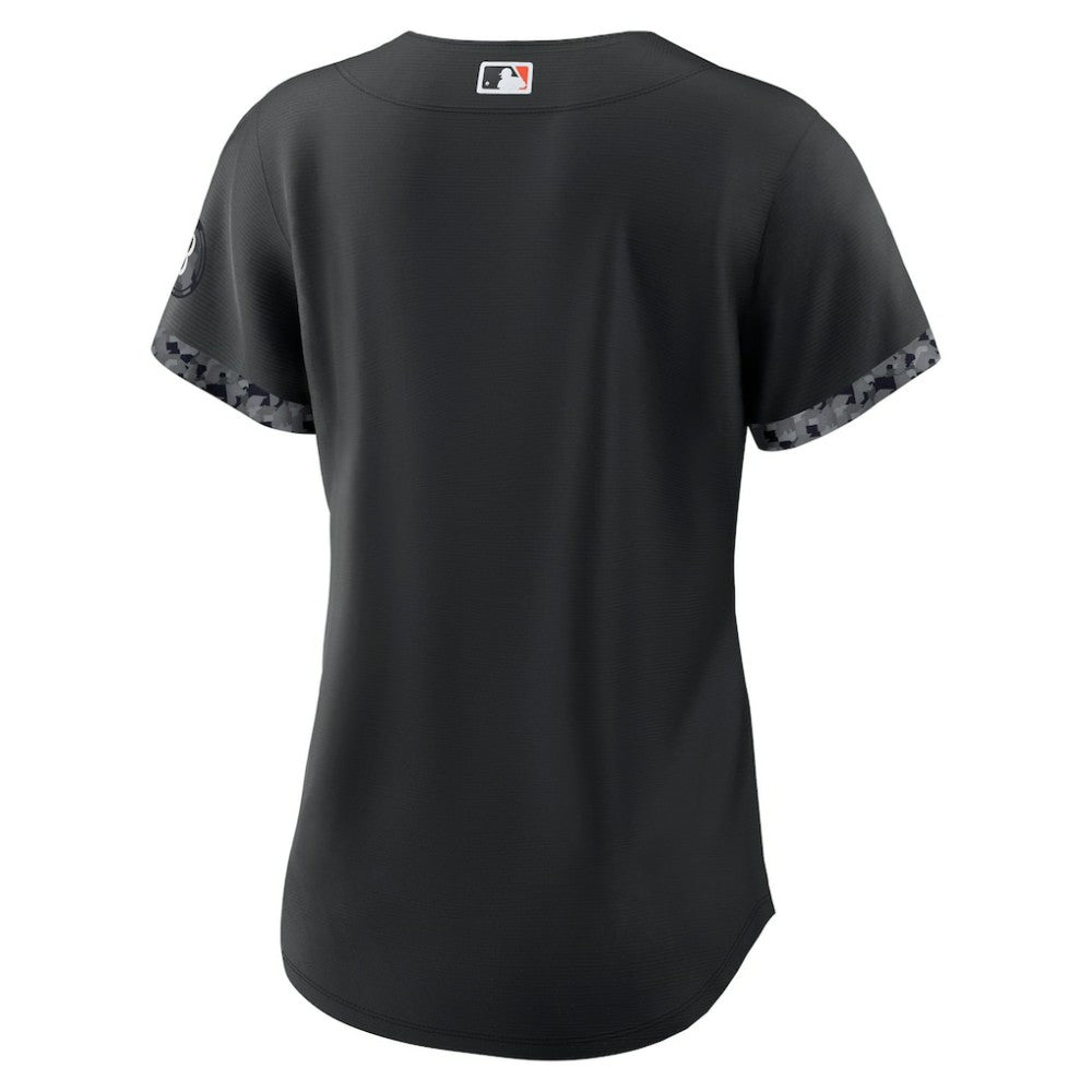 Black Baltimore Orioles Nike Women's City Connect Replica Jersey