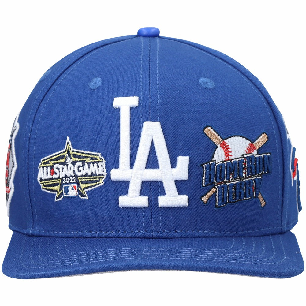 Royal Los Angeles Dodgers Pro Standard All-Star Multi Hit Wool Snapback Hat