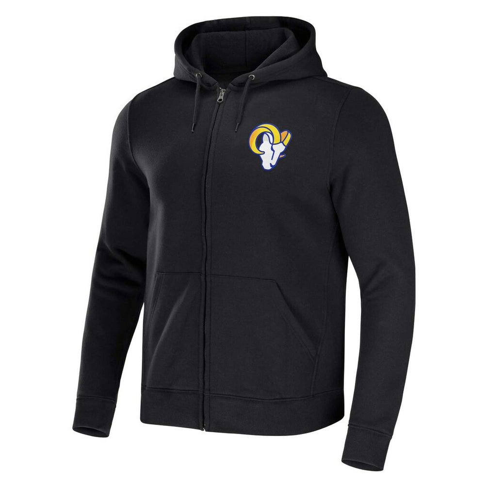 NFL x Darius Rucker Collection Rocker Full-Zip Hoodie - Los Angeles Rams Hoodies