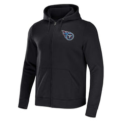 NFL x Darius Rucker Collection Rocker Full-Zip Hoodie - Tennessee Titans Hoodies