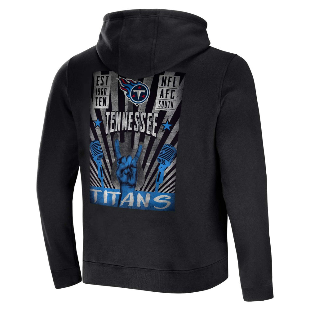 NFL x Darius Rucker Collection Rocker Full-Zip Hoodie - Tennessee Titans Hoodies