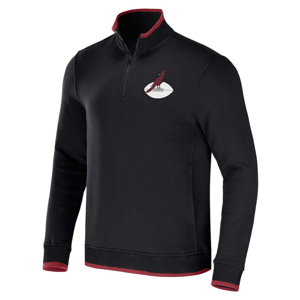 NFL x Darius Rucker Collection Logo Quarter-Zip Top - Arizona Cardinals Tops