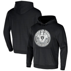 NFL x Darius Rucker Collection Washed Pullover Hoodie - Las Vegas Raiders Hoodies
