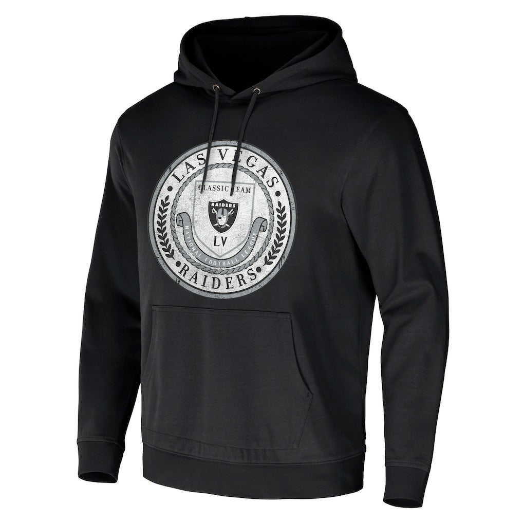NFL x Darius Rucker Collection Washed Pullover Hoodie - Las Vegas Raiders Hoodies