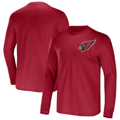 NFL x Darius Rucker Collection Team Long Sleeve Pocket T-Shirt - Arizona Cardinals T-shirts