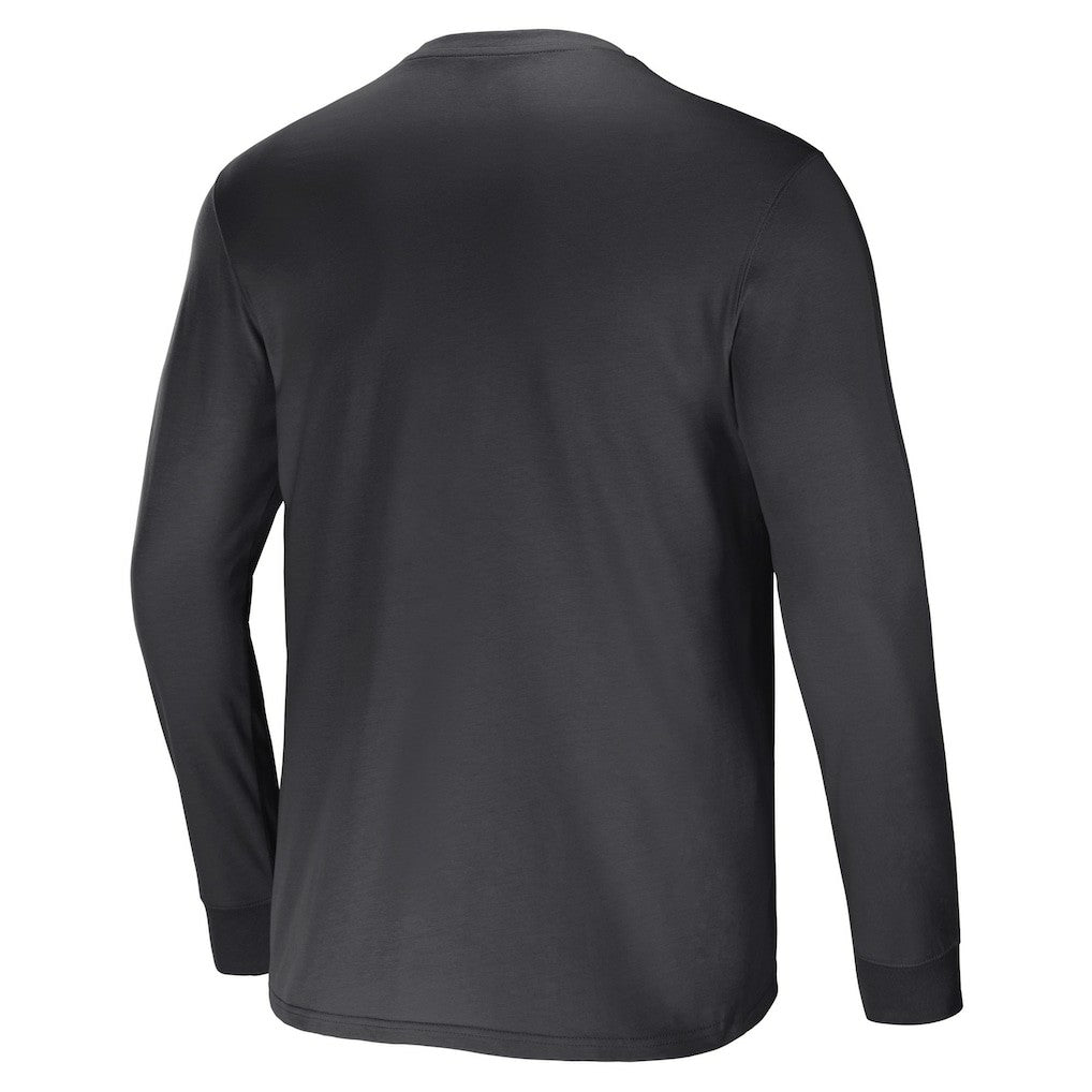 NFL x Darius Rucker Collection Team Long Sleeve Pocket T-Shirt - New Orleans Saints T-shirts