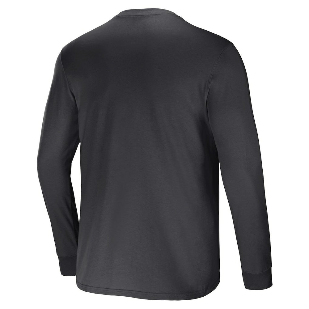 NFL x Darius Rucker Collection Team Long Sleeve Pocket T-Shirt - Pittsburgh Steelers T-shirts