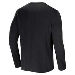 NFL x Darius Rucker Collection Slub Jersey Henley Long Sleeve T-Shirt - Las Vegas Raiders T-shirts