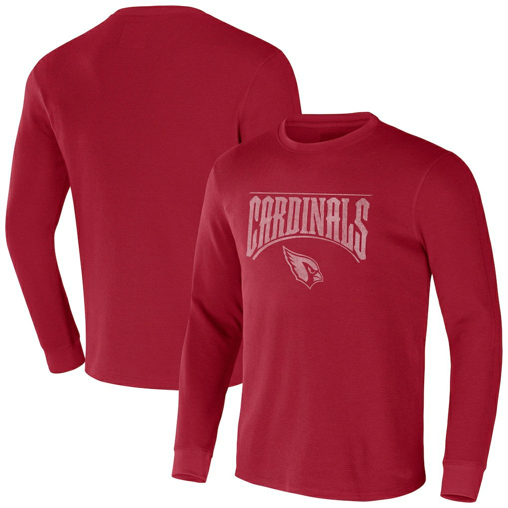NFL x Darius Rucker Collection Long Sleeve Thermal T-Shirt - Arizona Cardinals T-shirts