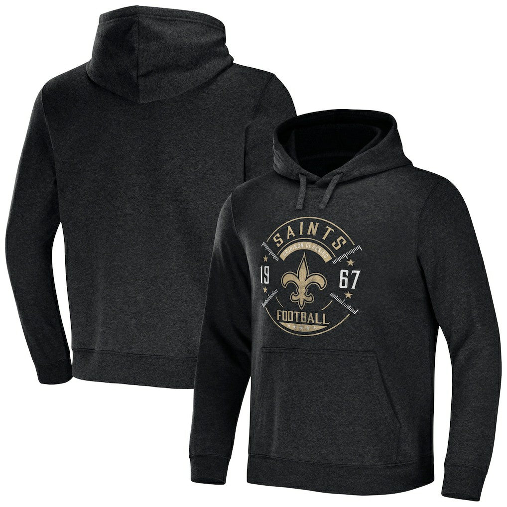 NFL x Darius Rucker Collection Radar Pullover Hoodie - New Orleans Saints Hoodies
