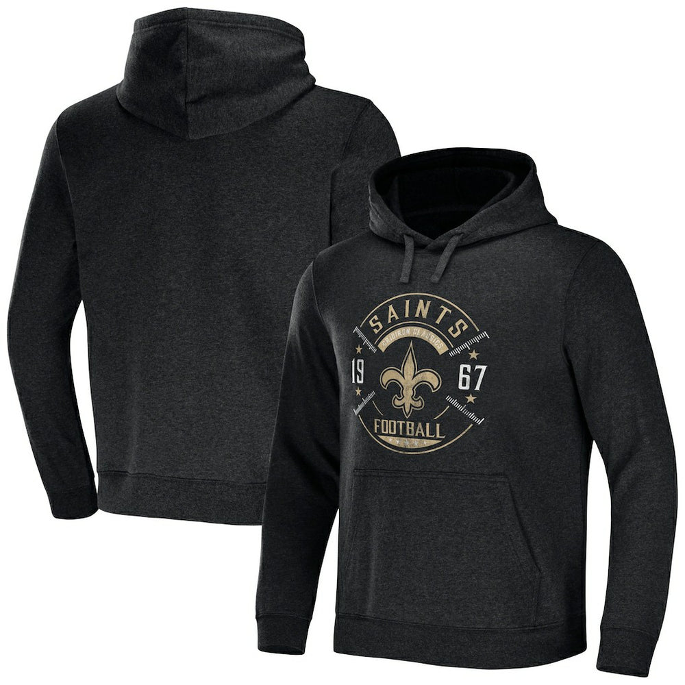 NFL x Darius Rucker Collection Radar Pullover Hoodie - New Orleans Saints Hoodies