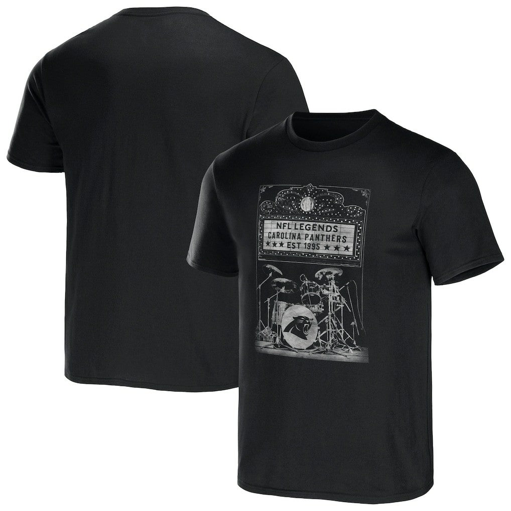 NFL x Darius Rucker Collection Band T-Shirt - Carolina Panthers T-shirts