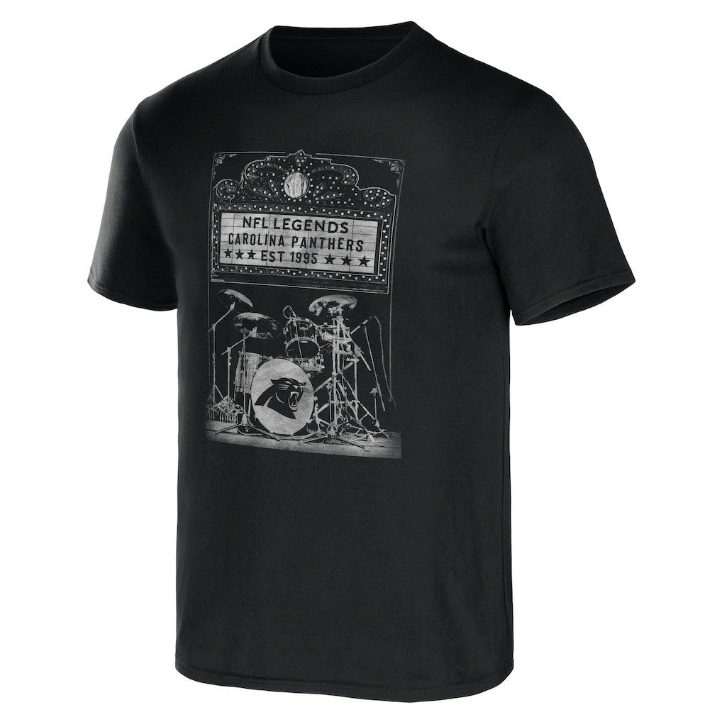 NFL x Darius Rucker Collection Band T-Shirt - Carolina Panthers T-shirts