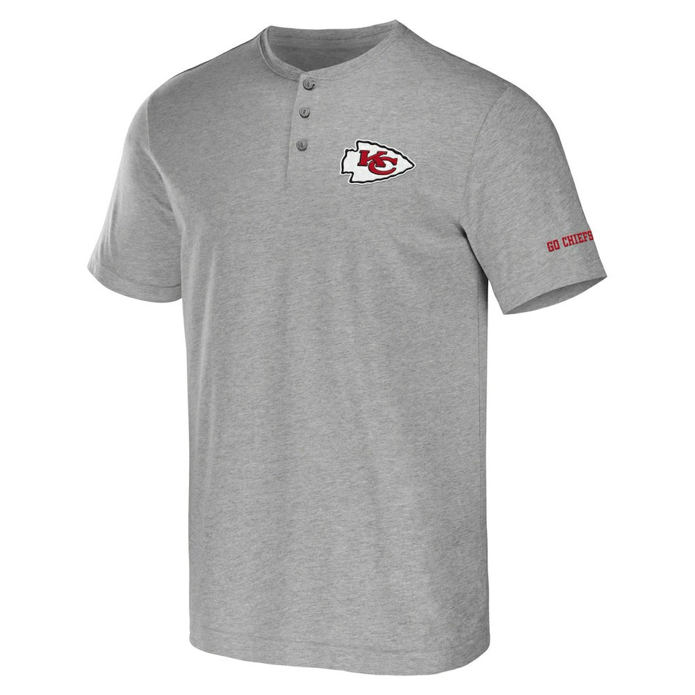 NFL x Darius Rucker Collection Henley T-Shirt - Kansas City Chiefs T-shirts