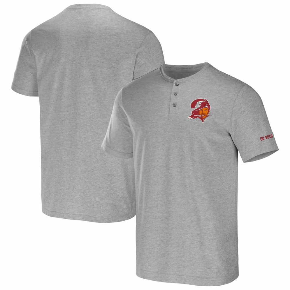 NFL x Darius Rucker Collection Henley T-Shirt - Tampa Bay Buccaneers T-shirts