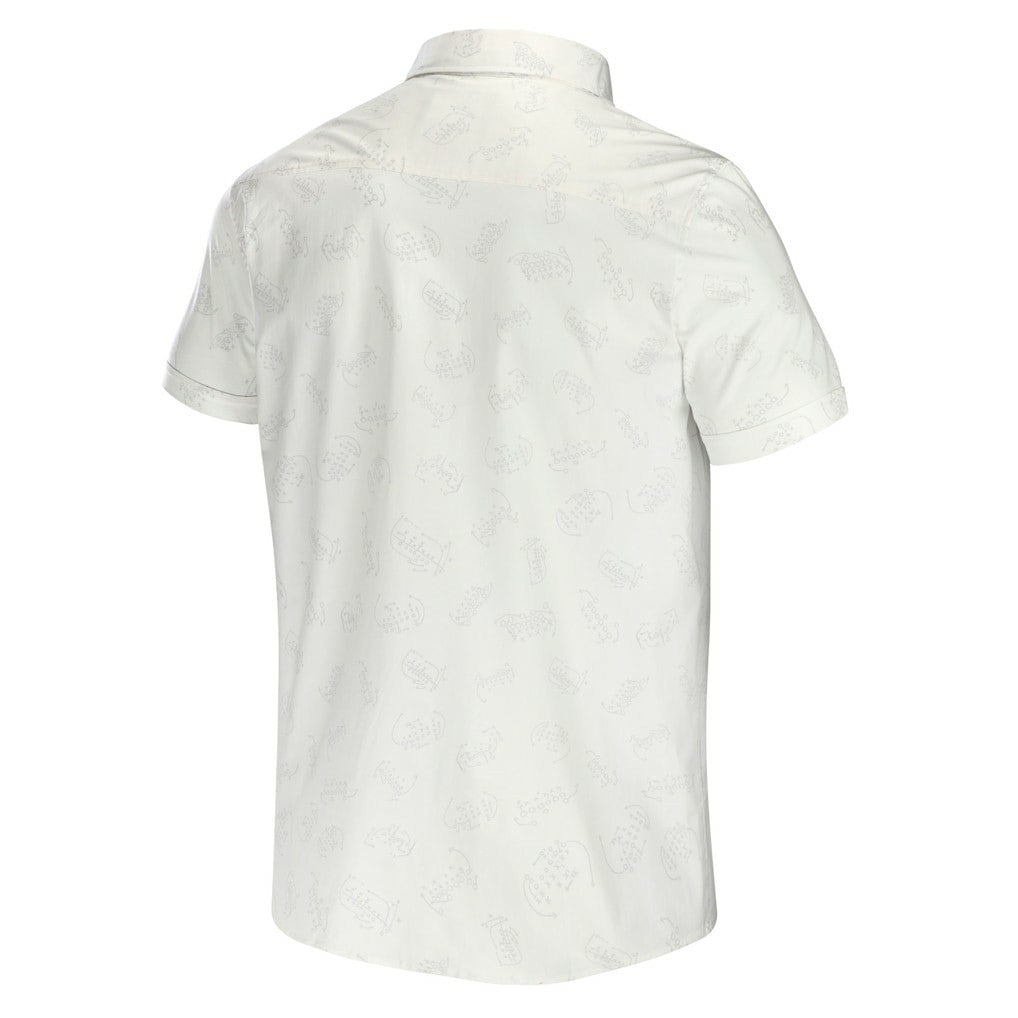 NFL x Darius Rucker Collection Woven Button-Up T-Shirt - New England Patriots T-shirts