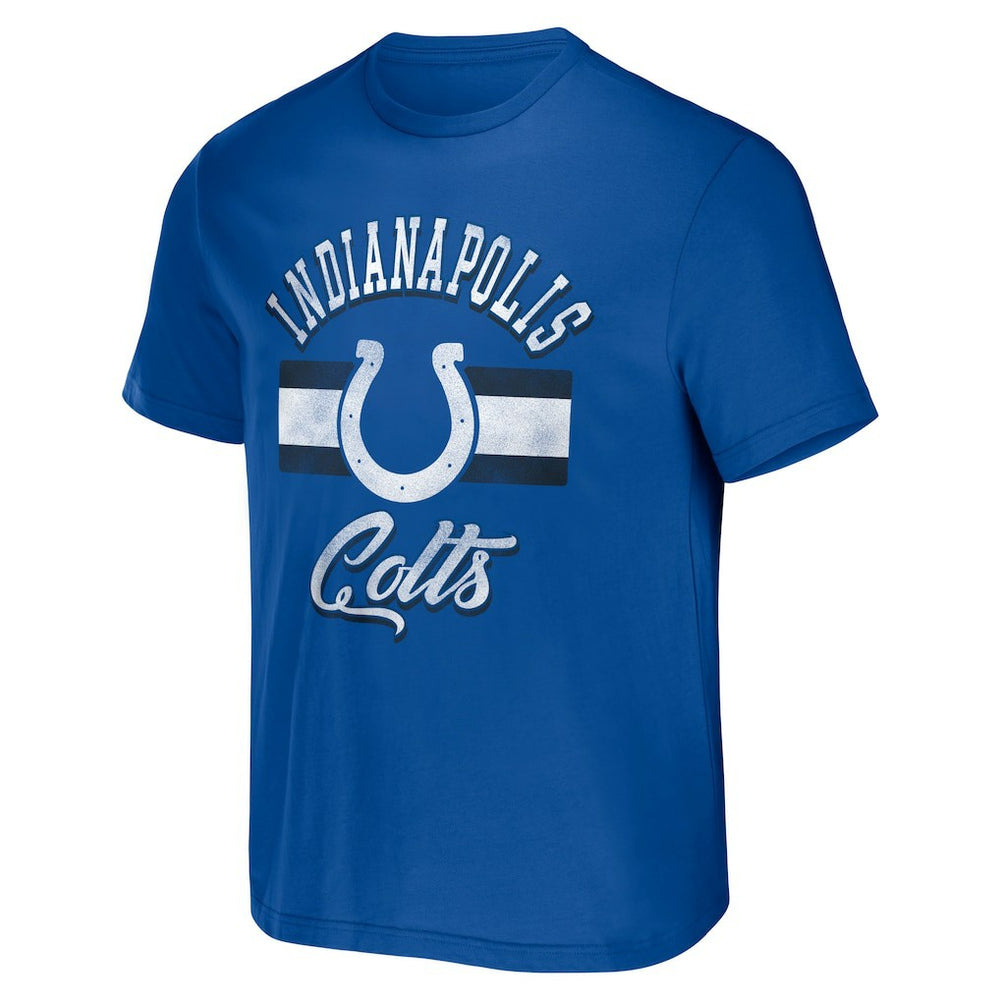 NFL x Darius Rucker Collection Stripe T-Shirt - Indianapolis Colts T-shirts