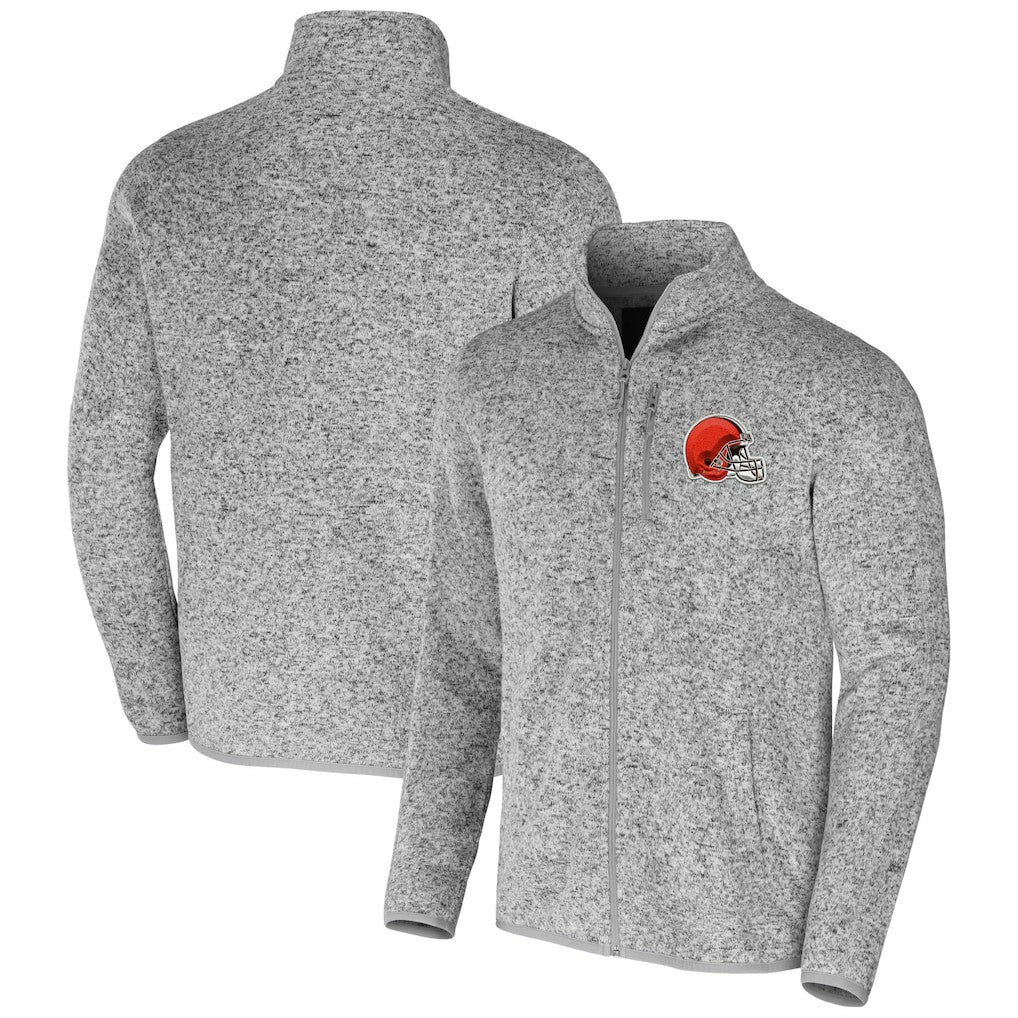 NFL x Darius Rucker Collection Fleece Full-Zip Jacket - Cleveland Browns Jackets