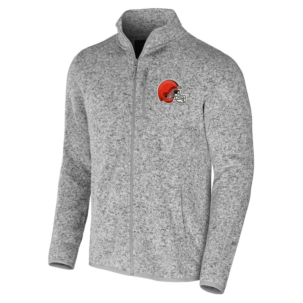 NFL x Darius Rucker Collection Fleece Full-Zip Jacket - Cleveland Browns Jackets