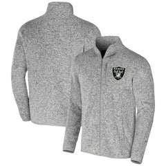 NFL x Darius Rucker Collection Fleece Full-Zip Jacket - Las Vegas Raiders Jackets