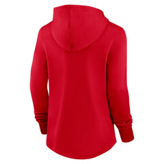 Red Miami Marlins Nike Women's City Connect Pregame Performance Pullover Hoodie