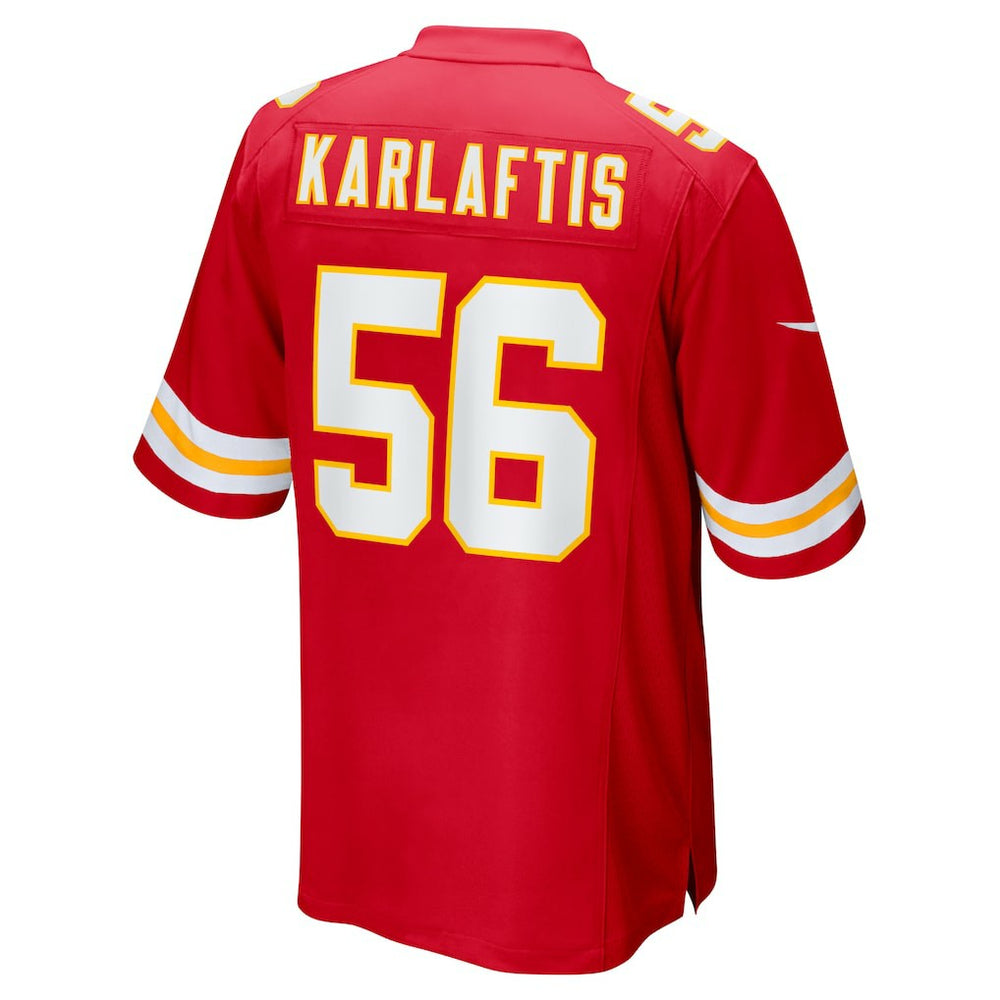 George Karlaftis  Player Game Jersey - Kansas City Chiefs Jerseys