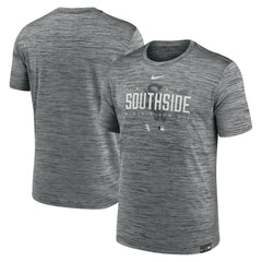 Anthracite Chicago White Sox Nike City Connect Velocity Practice Performance T-Shirt