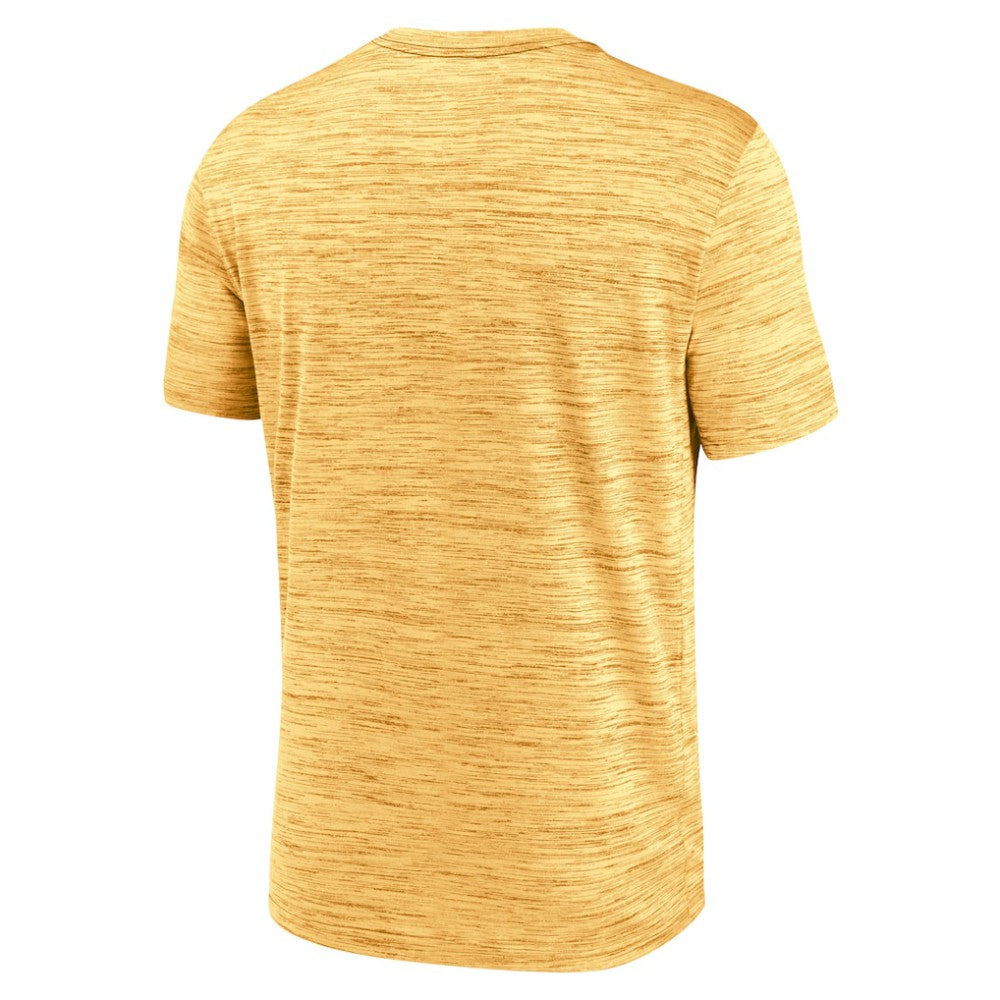 Gold Boston Red Sox Nike City Connect Velocity Practice Performance T-Shirt