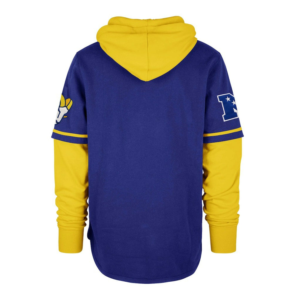 '47 Shortstop Pullover Hoodie - Los Angeles Rams Hoodies
