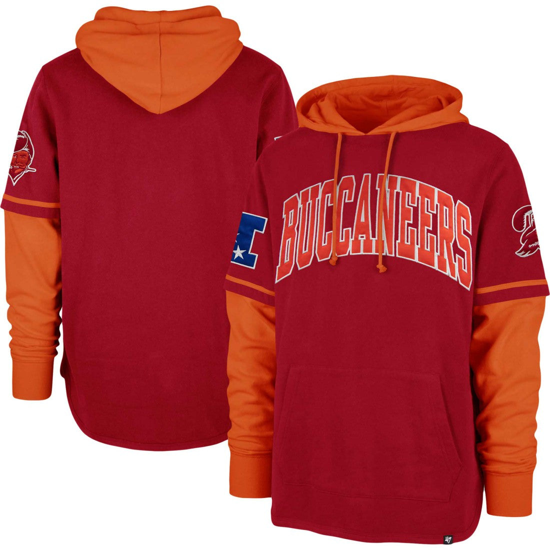 '47 Shortstop Pullover Hoodie - Tampa Bay Buccaneers Hoodies