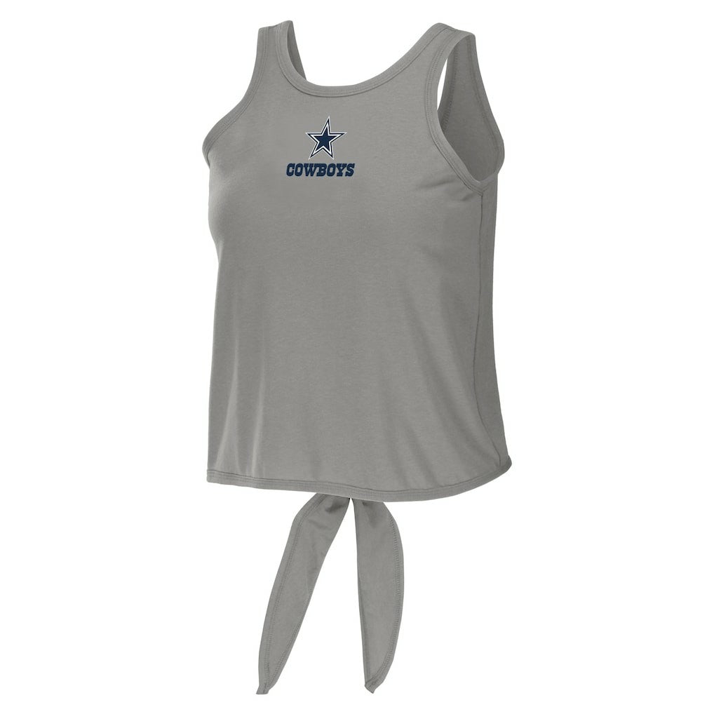 WEAR by Erin Andrews Women's Open Back Twist Tie Tank Top - Dallas Cowboys Tops
