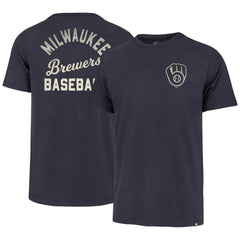 Navy Milwaukee Brewers '47 Turn Back Franklin T-Shirt