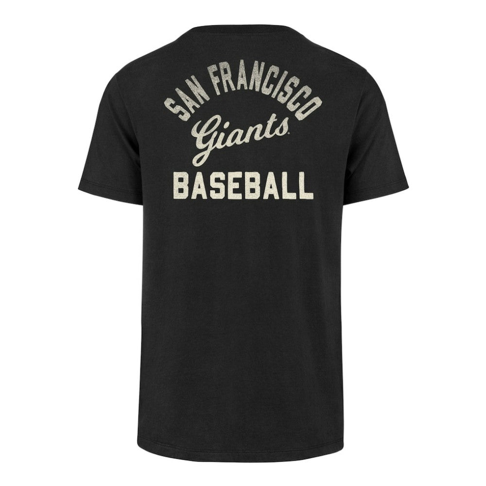 Black San Francisco Giants '47 Turn Back Franklin T-Shirt