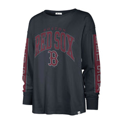 Navy Boston Red Sox '47 Women's Statement Long Sleeve T-Shirt