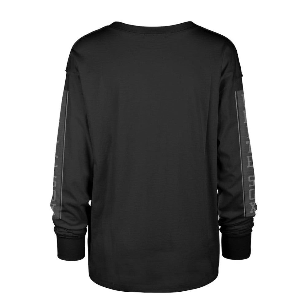 Black Chicago White Sox '47 Women's Statement Long Sleeve T-Shirt