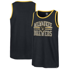 Navy Milwaukee Brewers '47 Winger Franklin Tank Top