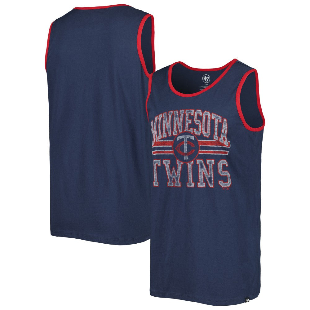 Navy Minnesota Twins '47 Winger Franklin Tank Top