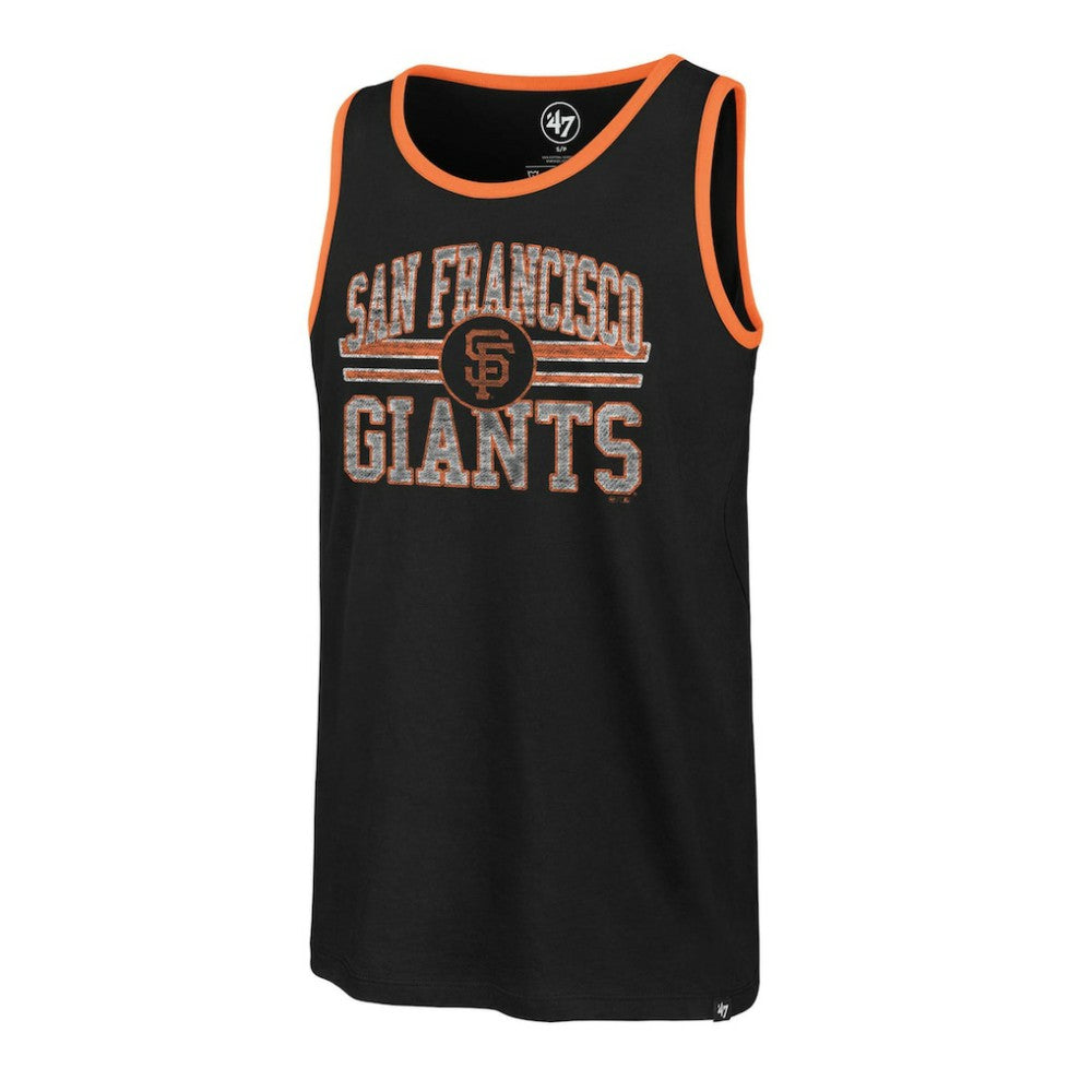 Black San Francisco Giants '47 Winger Franklin Tank Top