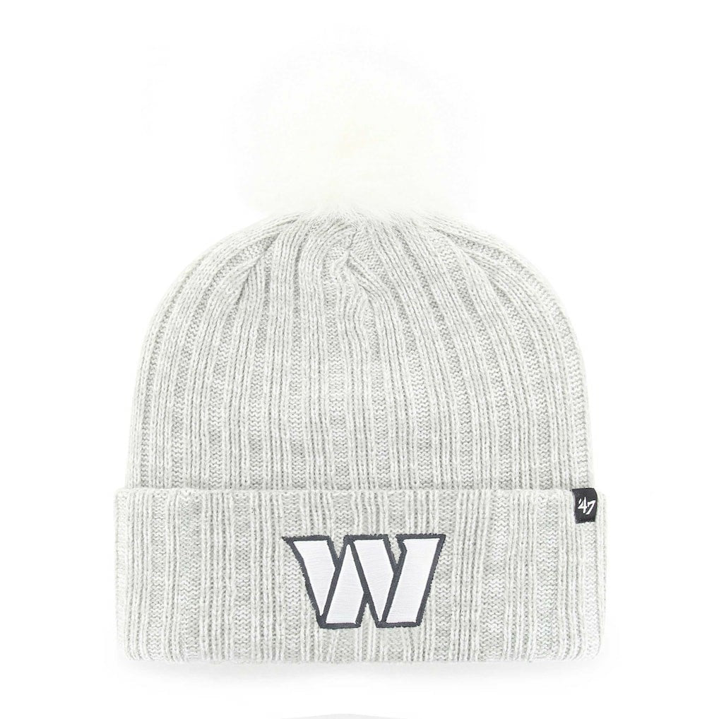 '47 Women's Koda Cuffed Knit Hat with Pom - Washington Commanders Hats