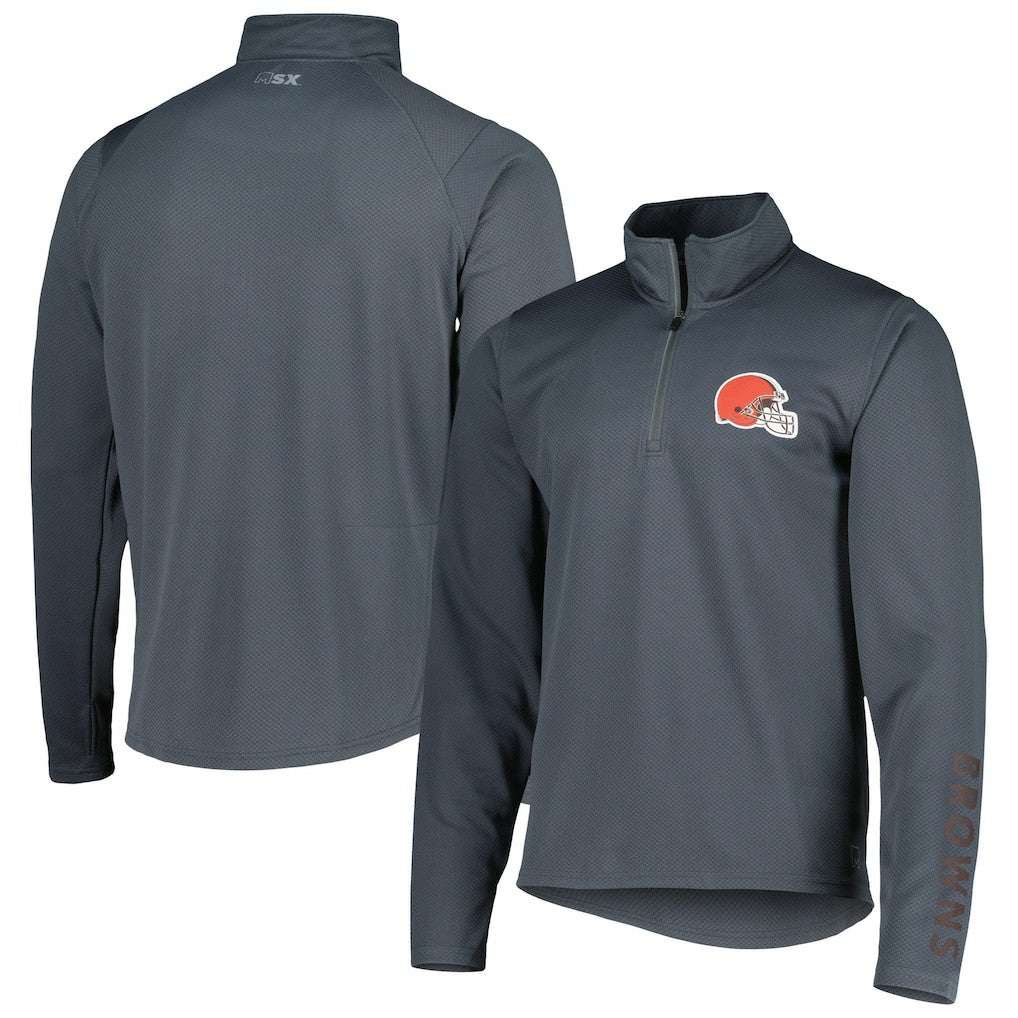 MSX by Michael Strahan Half-Zip Pullover - Cleveland Browns Pullover
