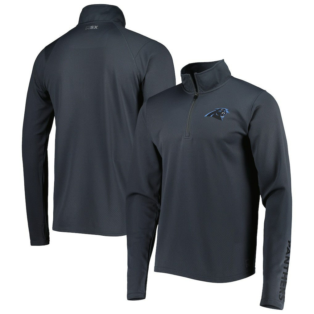 MSX by Michael Strahan Half-Zip Pullover - Carolina Panthers Pullover