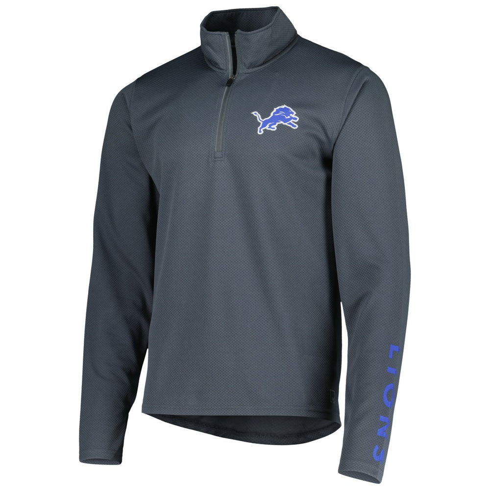 MSX by Michael Strahan Half-Zip Pullover - Detroit Lions Pullover