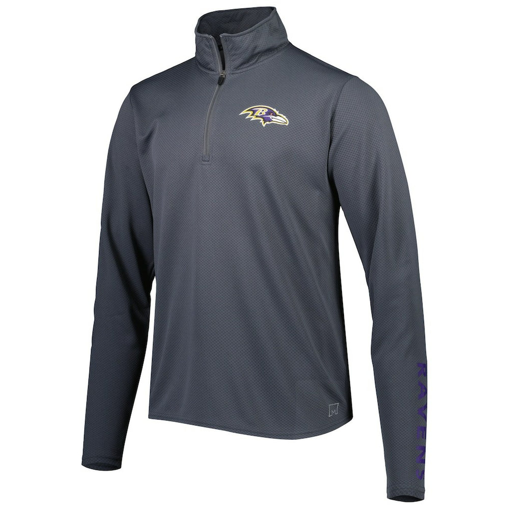 MSX by Michael Strahan Half-Zip Pullover - Baltimore Ravens Pullover
